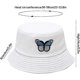 thumbnail image 4 of Fashion Embroidery Bucket Hat Cotton Beach Fisherman Hats for Women Girls, 4 of 4
