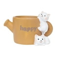 thumbnail image 1 of Animal Planter Flower Pot with Drainage Mini for Shelf Living Room happy cat, 1 of 8