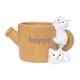thumbnail image 1 of Maceta de resina con forma de animal, mini macetas para interior y exterior. gato feliz, 1 of 4