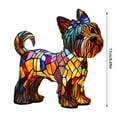 thumbnail image 6 of XINGXIANG 2PC Retro Yorkshire Terrier&Havanese Dog Lamp - 3D Resin LED Night Light with Colorful Stained Glass Design, Cute Pet Themed Desk Lamp for Home Decor, 6 of 10
