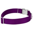 thumbnail image 7 of Country Brook Petz® Premium Nylon Dog Collar and Leash - Purple, Large, 7 of 7