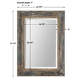 thumbnail image 4 of Uttermost Miroir Décoratif Bozeman en Bleu Vieilli, 4 of 4