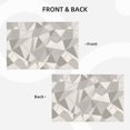 thumbnail image 4 of Linen Placemat With 18×12in Double Stitching Is Effectively Insulated And Foldable For Family Hotel Picnic Trips Lightslategray Geometric Lines_2 Four Pieces, 4 of 8