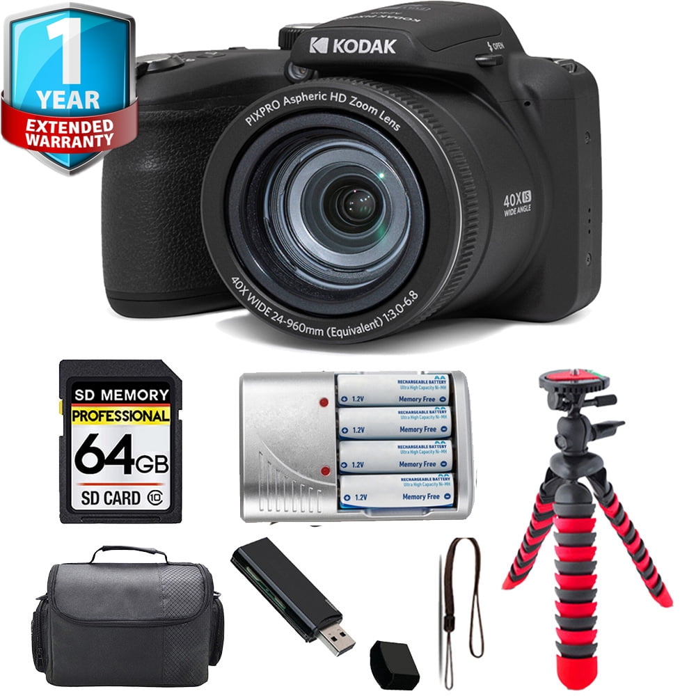 KODAK PIXPRO AZ652 Wi-Fi Digital Camera - 20MP, 65X Zoom, FHD