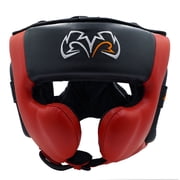 RIVAL Boxing RHG30 Mexican Training Headgear - Small - Black/Red