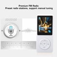 thumbnail image 3 of Lecteur MP3 MP4, Lecteur de Musique Numérique USB avec Écran HD 1.8 Pouces, Mémoire 8 Go 64 Go Extensible, Lecteur de Musique MP3 Portable Sans Perte avec Lecture pour Sports Course Voyage, 3 of 8