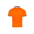 thumbnail image 3 of Sunloudy Hombres Verano Slim Fit Camisa, Contraste Color Solapa Manga Corta Casual Tops para Novio, Marido, Padre Sunloudy moda, 3 of 6