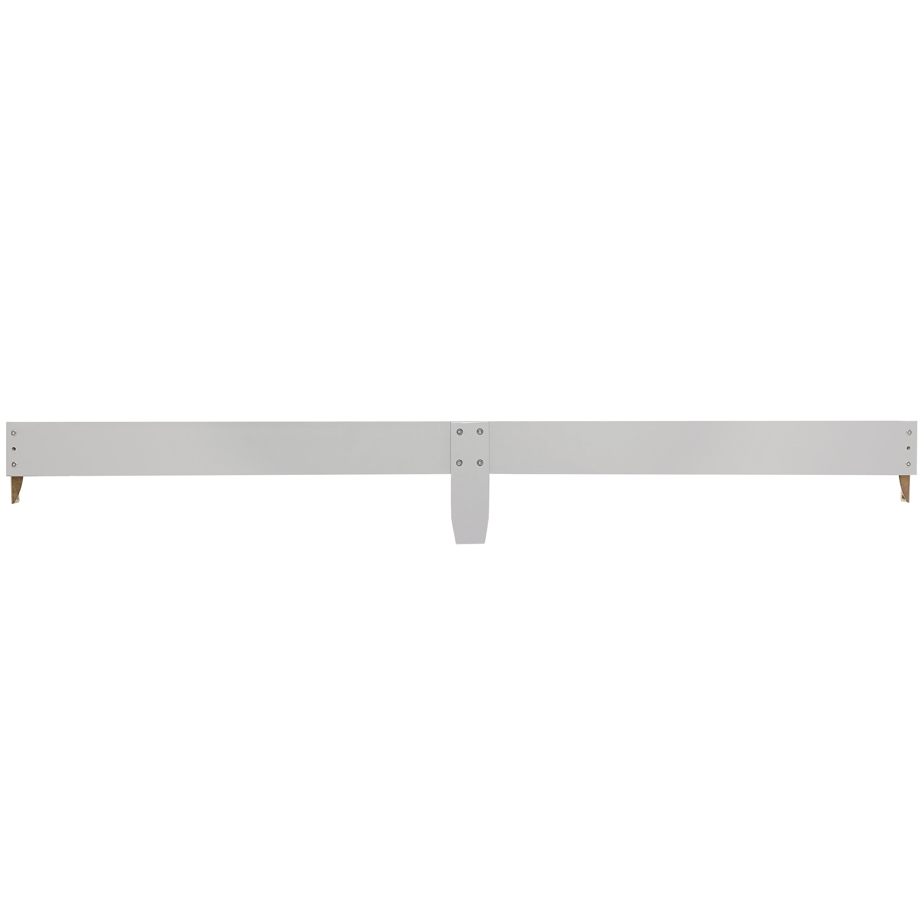 Dream On Me Mini Crib Bed Rail, Grey