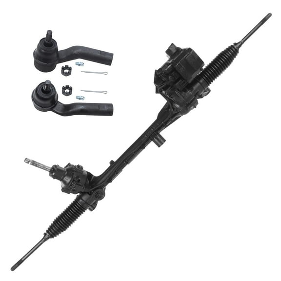 Detroit Axle - Electric Steering Rack Pinion Outer Tie Rods for 2013-2018 Ford C-Max Escape Focus