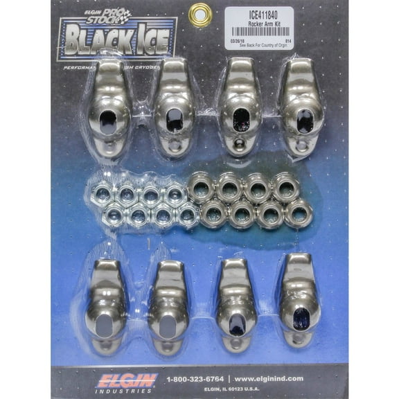 Elgin SBC B/I Rocker Arm Kit 1.50 Ratio 7/16 Stud