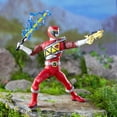 thumbnail image 4 of Power Rangers: Lightning Collection Dino Charge Red Ranger Toy Action Figure for Boys and Girls (6”), 4 of 13