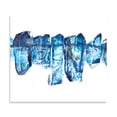 thumbnail image 2 of Gango Home Decor Blue II by Monika Burkhart (Printed on Paper); One 24x24in Fine Art Paper Giclee Print, 2 of 4