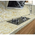thumbnail image 2 of MOYISHI Marble Contact Paper 24 x 118 inches Peel Stick Wallpaper Marble Vinyl Paper Roll Kitchen countertop Cabinet Furniture Wallpaper Thick Vinyl Film, 2 of 9