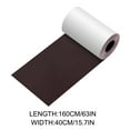 thumbnail image 3 of F Dark Brown Faux Leather Self-Adhesive Repair Patch For Car Seats Furniture Sofa Couch Jackets Artificial Leather Repair Kit Patches 63Inch X 16Inch, 3 of 5