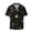 Galaxy, variant on Galaxy Print Men's Wrinkle Free Untucked Cuban Shirt Business Casual Button Down Shirts Short Sleeve Shirt