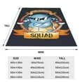 thumbnail image 3 of Manta de dibujos animados de Squirtle, manta de vellón ultra suave y acogedora de lujo para sofá cama, mantas de franela cálidas para todas las estaciones, ropa de cama para niños, adolescentes y, 3 of 6