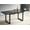 Black, variant on Smilegend Square Extendable Dining Table, Modern Space Saving Kitchen Table for Living Room, White Color, Metal Leg, 70.86" W x 31.5" D x 29.5" H