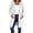 White Cardigan for Women, variant on Black TARIENDY Long Cardigans for Women Ribbed Knit Full Zip Hooded Coat with Drawstring Long Sleeve Solid Color Casual Sweater Outerwear L
