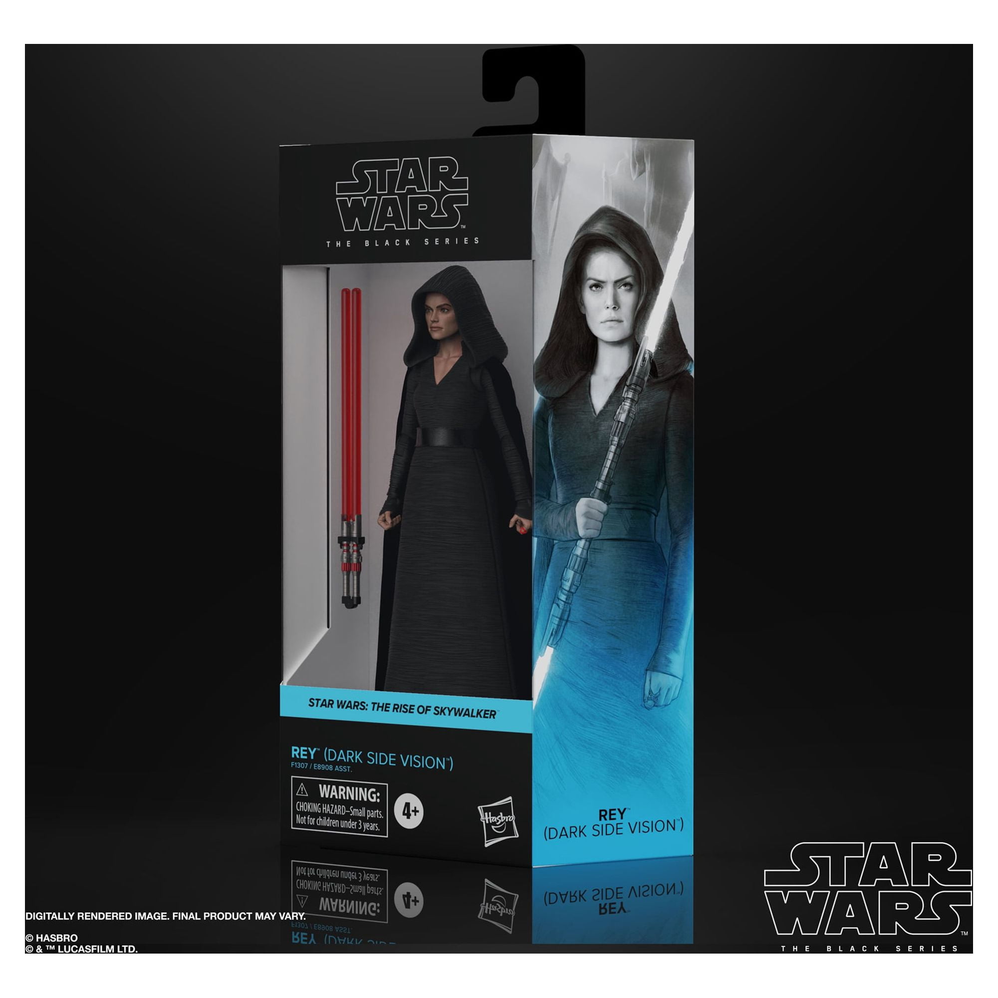 Star Wars The Black Series Rey (Dark Side Vision) Toy 6-Inch Scale Star Wars: The Rise of Skywalker Collectible Figure