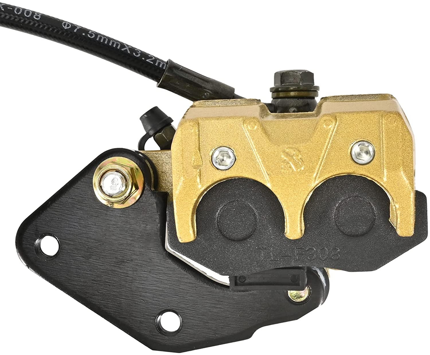 Trkimal Rear Foot Disc Brake Master Cylinder Assembly for Chinese ATV Apollo Atomik Ssr Pit Dirt Bike Buggies Go kart 50cc 70cc 90cc 110cc 125cc (A Rear Master Cylinder)