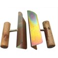 thumbnail image 1 of Concrete Finishing Corner Trowel, External Corner Trowel Galvanized Steel for Perfect Outside Corner, Easy Inside Corner Drywall Tools Stainless Steel, 1 of 5