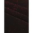 thumbnail image 2 of Spencer 2-Pack Men's Socks Mid-Calf Crew Socks Lightweight Causal Business Socks Nylon Glitter Thin Dress Socks, 2 of 7
