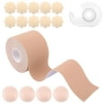 thumbnail image 3 of Ruban Adhésif Double Face Imperméable pour Lifting Instantané des Seins, Cache-Tétons en Silicone, 3 of 4