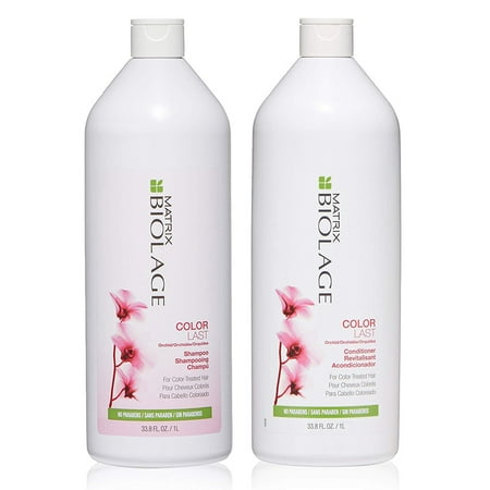 Biolage ColorLast Shampoo and Conditioner Duo Set, 33.8