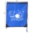 thumbnail image 2 of Mato & Hash Party Favor Bowling Drawstring bags in 3, 6 and 10 Packs!, 2 of 4