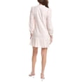 thumbnail image 2 of Sail to Sable womens  Ruffle Hem Shift Dress, XXL, Pink, 2 of 3