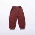 thumbnail image 2 of Uccdo Toddler Girl Boy Cotton Long Harem Pants Kids Casual Solid Bottoms Trousers 1-5T, 2 of 4