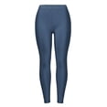 thumbnail image 7 of Vynhevius Women's Glossy Stretchy Leggings Solid High Elastic Slim Fit Full Length Casual Base Layer Tights, 7 of 7