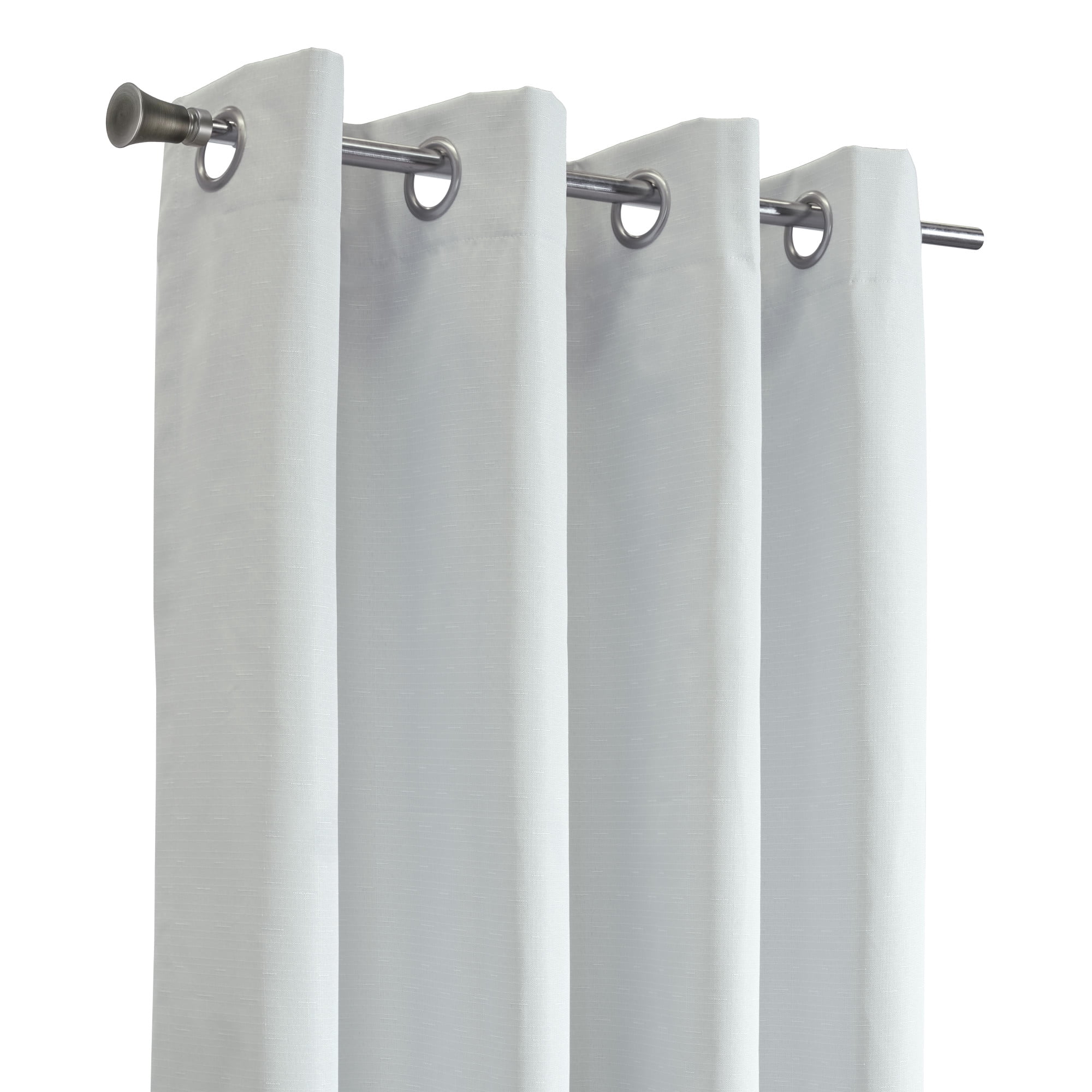 Loft Living Monaco Blackout Grommet Indoor Curtain 52 x 84 in Light Grey