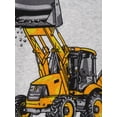 thumbnail image 5 of WIBACKER 3-12Y Little Boys 2-Piece Excavator Pajamas 100% Cotton Sleepwear Sets, 5 of 13