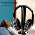 thumbnail image 2 of 5 in 1 Hi-Fi Wireless Headset Headphone Earphone For FM Radio TV DVD MP3 PC, 2 of 3