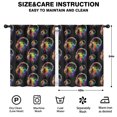 thumbnail image 2 of Blackout Kids Curtains,Colorful Headphones Games Black Pattern Childrens Insulated Curtains Set Of 2,Bedroom Essentials,Toddler Room Decor 42"x54", 2 of 5