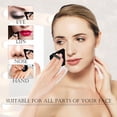 thumbnail image 4 of Triangle Powder Puff, 6 Pieces Soft Makeup Puff, Powder Puffs Made of Cotton Velour Designed for Contouring, Under Eyes and Corners, 2.76 inch Normal Size, with Strap, 4 of 5