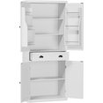 HOMEFORT 72'' Freestanding Kitchen Pantry Pantry with