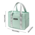 thumbnail image 2 of kladzum Portable Lunch Box Picnic Bag Insulation Bag Office Worker Student Small Meal Bag Thickened Lunch Bag, Lunch Bag, 2 of 2