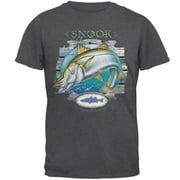 Old Glory Mens Snook Deep Sea Fishing Short Sleeve Graphic T Shirt