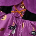 thumbnail image 6 of Toddler Girl Witch Outfit Tutu Mesh Dress Witch Outfit Outfit Halloween Outfits Kids Children Girls Dress 12-18 Months, 6 of 8