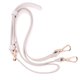 thumbnail image 4 of Bolso de mano ajustable de cuero PU jinwen Bandolera correa de repuesto 120cm Blanco, 4 of 8