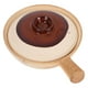 thumbnail image 1 of Olla de cerámica con tapa, cacerola de terracota, ollas para guisar, cazuelas, utensilios de cocina para pasta, preparación de medicamentos, 1 of 7