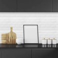 thumbnail image 5 of NETSENG Tile Stickers For Kitchen Bathroom, Self Adhesive Kitchen Backsplash, Waterproof Tile Adhesive Decorative Wall Sticker Tiles 2 Pieces BattqxTile Stickers For Kitchen Bathroom, Self, 5 of 5