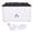 White, variant on Suodoka Flame Essential Oil Diffuser Humidifier, 7 Colors Volcano Night Light Quiet Fireplace Scent Cool Mist Air Humidifiers for Home Office, 5.5 inches / 14.0 cm, Black