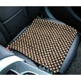 thumbnail image 3 of Excel Life Wooden Bead Seat Cover, Cooling Massage Design, Universal Fit for Cars, Trucks, Chairs, Non-Slip, 3 of 5