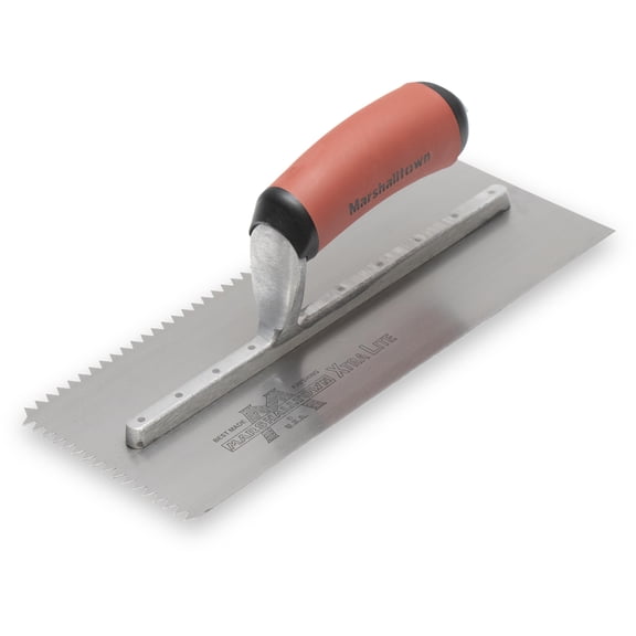 MARSHALLTOWN 779SD Flooring Tiling Notched Trowel 1/4-in x 1/4-in V-Notch