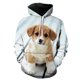 thumbnail image 3 of Sudadera con capucha con gráfico de perro de montaña de Berna para hombre, ropa con estampado 3D de perrito lindo, novedad en sudaderas con capucha para mujer, moda Harajuku y2k, 3 of 5