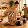 thumbnail image 4 of Mixpresso Gooseneck Pour Over Coffee Kettle 40oz Induction Stovetop Kettle, 4 of 9
