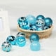 thumbnail image 5 of Monstrate Paquete de 24 bolas de Navidad, festival temático, decoración de ambientes festivos, colgante reutilizable para jardín al aire Kits de decoración para fiestas Oro rosa, 5 of 6